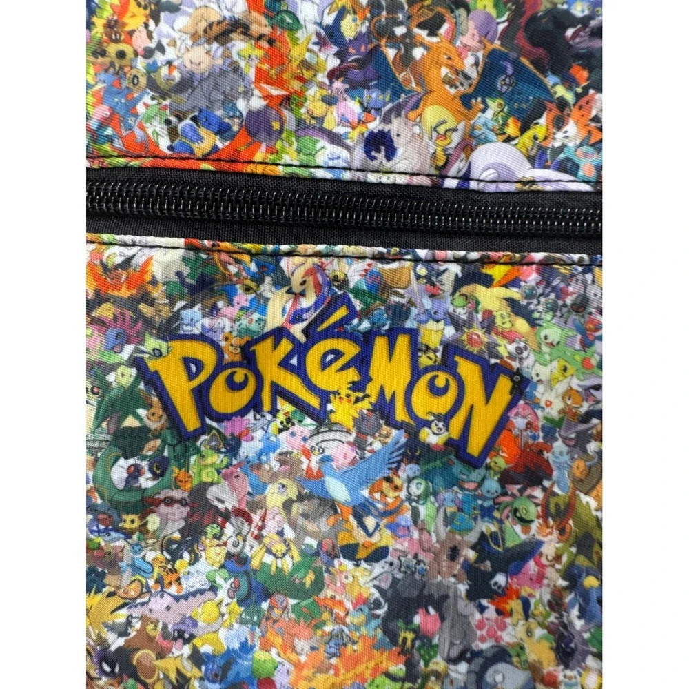 Pokemon Kids Backpack Lunch Bag Pencil Case 3-Piece Set Allover Character Print